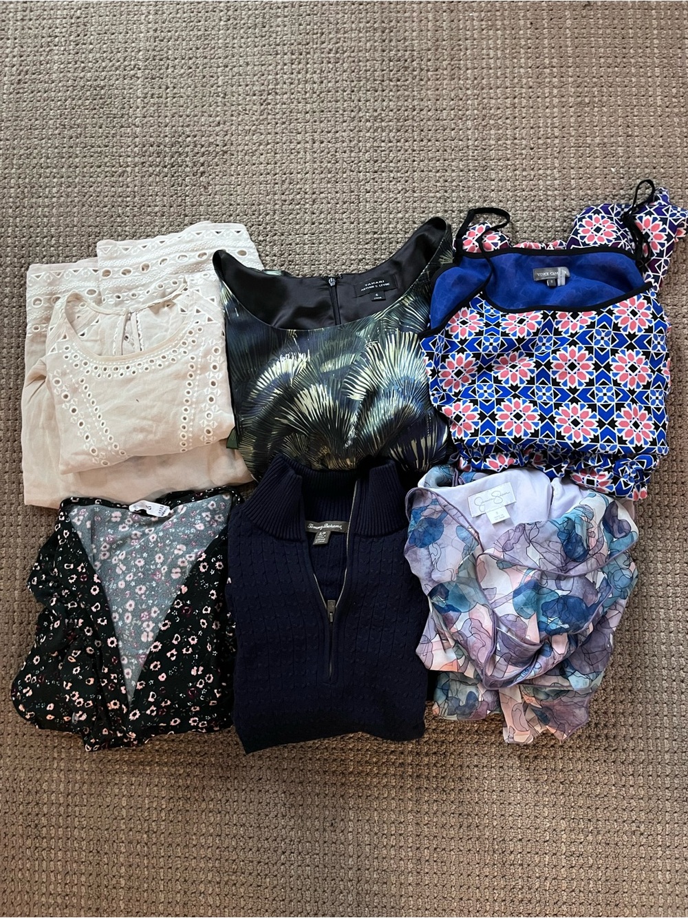 Lot of six small size dresses